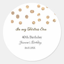 私の40年代の黄金のドットハッピーバースデー