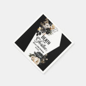私の40歳のフローラ50歳の誕生日パーティーへの死 スタンダードカクテルナプキン (角)