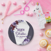 私の40歳のフローラ50歳の誕生日パーティーへの死 ペーパープレート (パーティー)