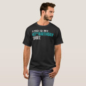 私の40歳の誕生日シャツ40歳の誕生日 Tシャツ (正面フル)