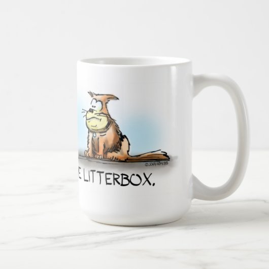 私の401KはLitterboxのコーヒー・マグにあります コーヒーマグカップ (右)
