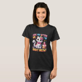 私の5歳の誕生日おめでとうKitten Me Right Meow Tシャツ (正面フル)
