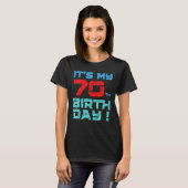 私の50誕生日誕生日女男性へ性キッズ Tシャツ (正面フル)