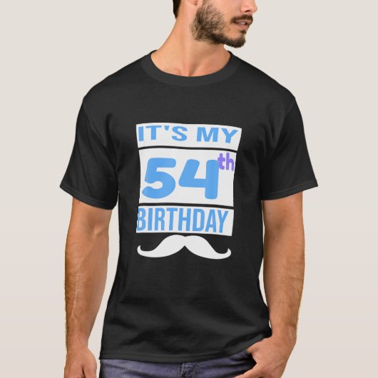 私の54誕生日 Tシャツ (正面)