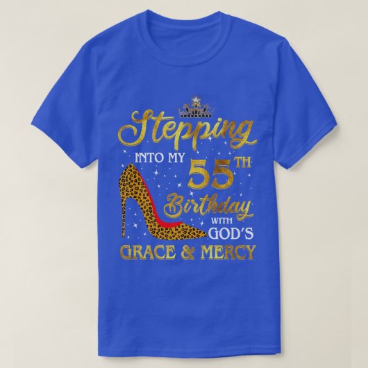 私の55誕生日ギフトガールズウィメンズ55 Tシャツ (デザイン正面)