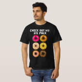 私の6パックをチェックする Tシャツ (正面フル)
