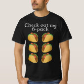 私の6パックタコスをチェックする Tシャツ (正面)