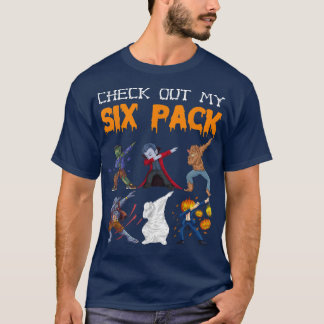 私の6パック人狼ゾンビパンプキンホールをチェックアウト Tシャツ