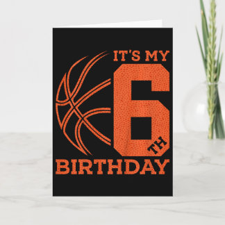 私の6歳の誕生日 スケッチの6歳の誕生日 カード