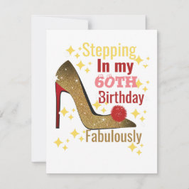 私の60歳の誕生日に素晴らしい誕生日を踏み込む