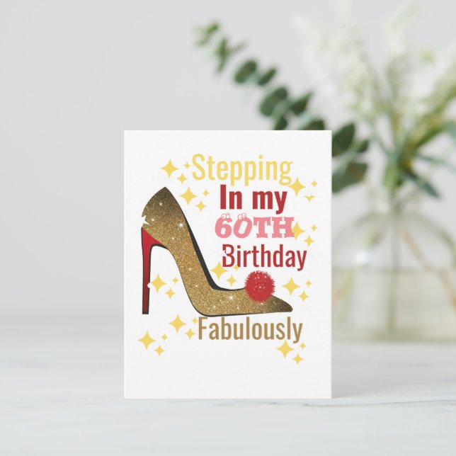 私の60歳の誕生日に素晴らしい誕生日を踏み込む (スタンド正面)