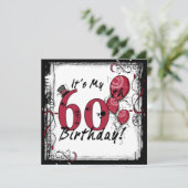 私の60歳の誕生日パーティーの招待状だ 招待状 (スタンド正面)