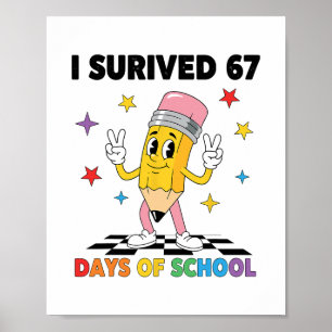 私の67日間の学校生活をやり遂げた Six Seven メンバー ポスター