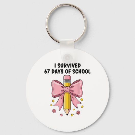 私の67日間の学校生活を乗り切った Six Seven メモリーズ キーホルダー (正面)