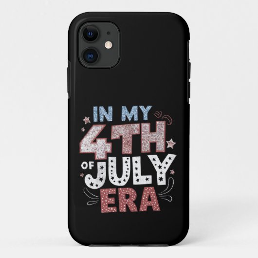 私の7月4日時代 USAアメリカ愛国心 Case-Mate iPhoneケース (裏面)