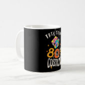 私の80年代のコスチュームグランジ効果です コーヒーマグカップ (正面左)