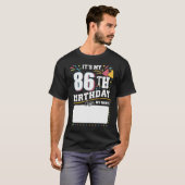 私の86誕生日86歳の誕生日パーティー Tシャツ (正面フル)