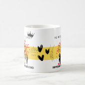 私の、しかし、親切にする – 心温まるバレンタインデー コーヒーマグカップ (中央)