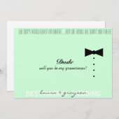 私の____になってくれる? 招待状 (正面/裏面)