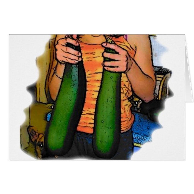 私の"ダブルZ"ズッキーニを憎むな！ (正面横)