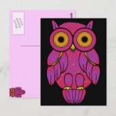 私の$フクロウミッドナイトポストカード ポストカード (正面/裏面)