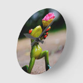 私の….. ラウンド壁時計 (傾斜)