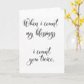 私の「人生賛美の」記念日 カード (黄色い花)