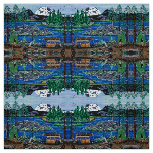 私の"古い"キャンピングウディ ファブリック (見本)