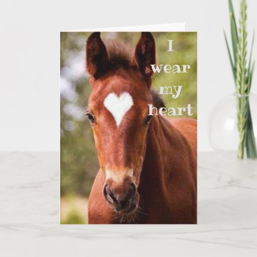 私の「愛」を「みんな」に見せるために身に着けています カード (正面)