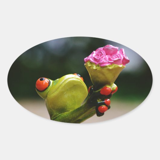 私の….. 楕円形シール (正面)