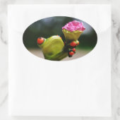 私の….. 楕円形シール (バッグ)