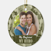 私の____私の英雄 セラミックオーナメント (左)