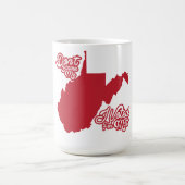 私の、私投票しましたミット・ロムニーWVのマグのために責任にしないで下さい コーヒーマグカップ (中央)