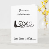 私の*美容師はマジシャン*のハッピーバースデー カード (黄色い花)