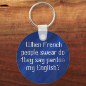 「私の『英語』は何て？」???? キーホルダー (正面)