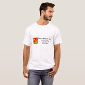 私の…責任にしないで下さい Tシャツ (正面フル)