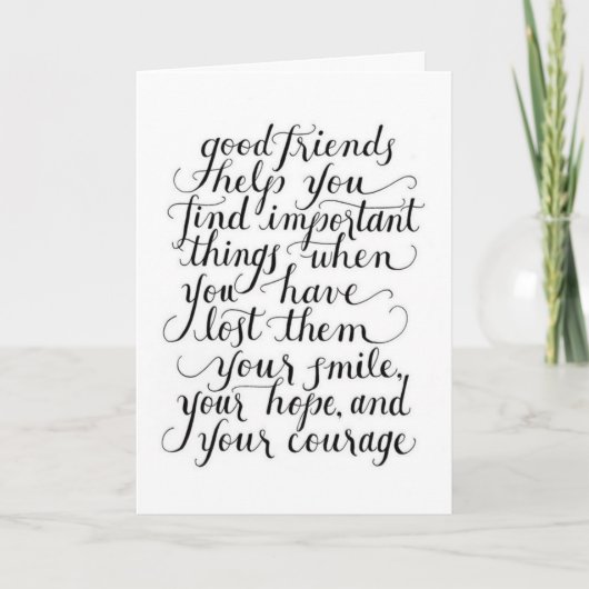 私の「非常に友人」へ最高ののハッピーバースデー カード (正面)