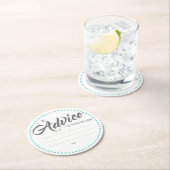 私の"2セント" ラウンドペーパーコースター (インサイチュ)