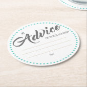 私の"2セント" ラウンドペーパーコースター (アングル)