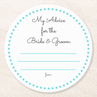 私の"2セント" ラウンドペーパーコースター