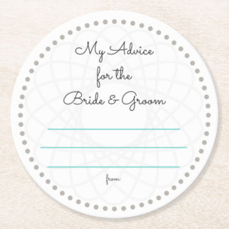 私の「2セント」 ラウンドペーパーコースター