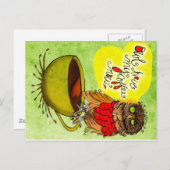 私の#Coffeeが私に言うこと - オウルハブマイコーヒーナウ ポストカード (正面/裏面)