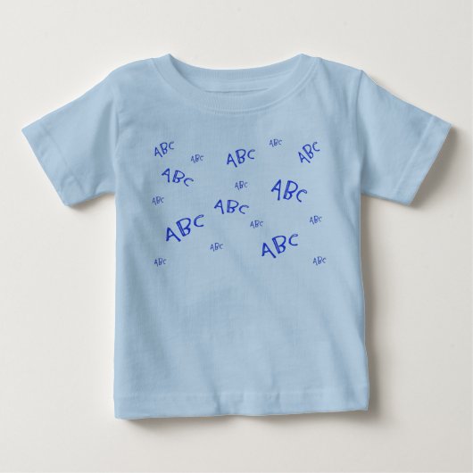 私のABC ベビーTシャツ (正面)