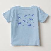 私のABC ベビーTシャツ (裏面)