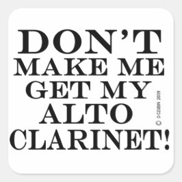 私のAlto Clarinetを取得しない スクエアシール
