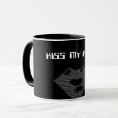 私のASCIIのマグに接吻して下さい マグカップ (正面左)