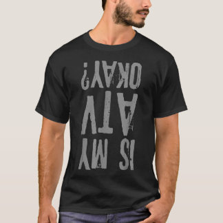 私のATV OK 4ホイーラークワッドバイクメンおもしろいズATV Ri Tシャツ