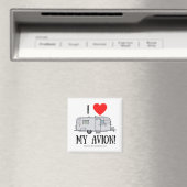 私のAvionが大好き!-ビンテージ50-70年代ファン フロント マグネット (インサイチュ (食洗機))