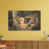 私のBastion duマット、プレートから'シートo キャンバスプリント (インサイチュ (リビング))