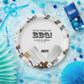 私のBBQ道具 ペーパープレート (パーティー)